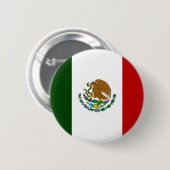 メキシコ国旗 缶バッジ (正面&裏面)