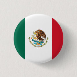 メキシコ国旗 缶バッジ