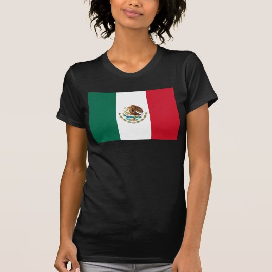 メキシコ国旗、Bandera de Mexican Republic Tシャツ (正面)