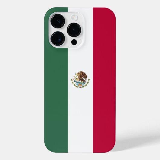 メキシコ国旗 iPhoneケース (裏面)