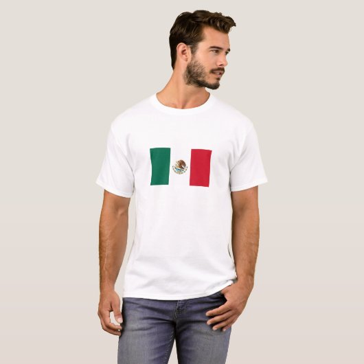 メキシコ国旗 Tシャツ (正面フル)