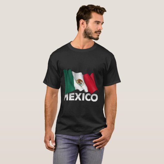 メキシコ国旗 Tシャツ (正面フル)