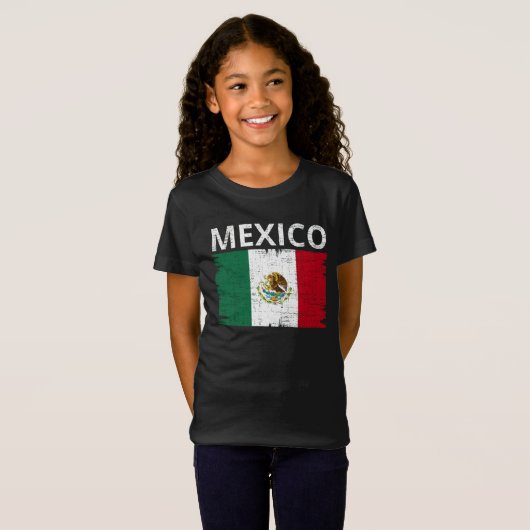 メキシコ国旗 Tシャツ (正面フル)