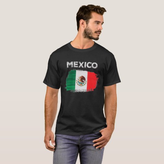 メキシコ国旗 Tシャツ (正面フル)