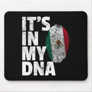 メキシコ国旗Cinco De Mayo Gの私のDnaの中にある マウスパッド