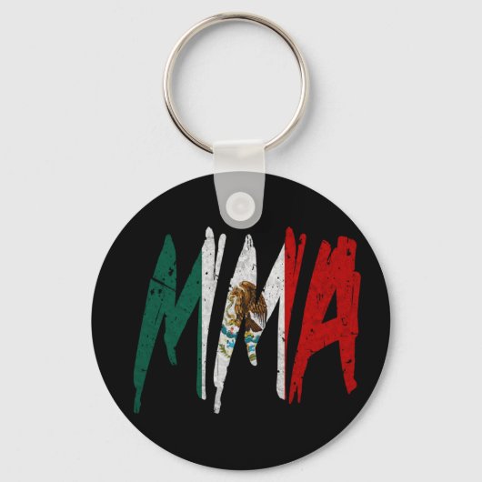 メキシコ国旗mma キーホルダー (正面)