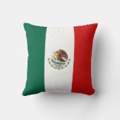 メキシコ国旗x旗まくら クッション (裏面)