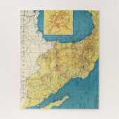 メキシコ国鉄図 ジグソーパズル (縦)