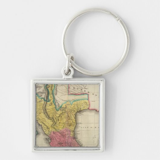 メキシコ地図 キーホルダー (正面)