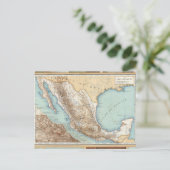 メキシコ地形 ポストカード (スタンド正面)