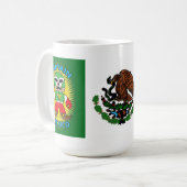 メキシコ大尉のマグ コーヒーマグカップ (正面左)