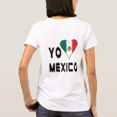 メキシコ女性への愛 Tシャツ (裏面)