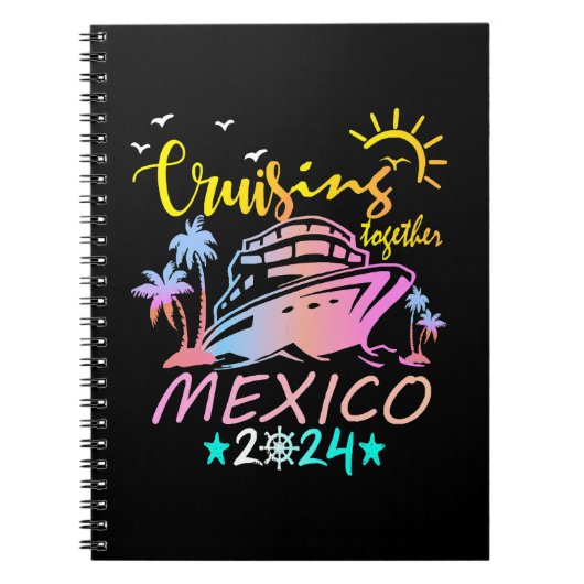 メキシコ家族クルーズ ノートブック (正面)