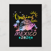 メキシコ家族クルーズ ポストカード (正面)