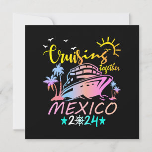 メキシコ家族クルーズ 招待状