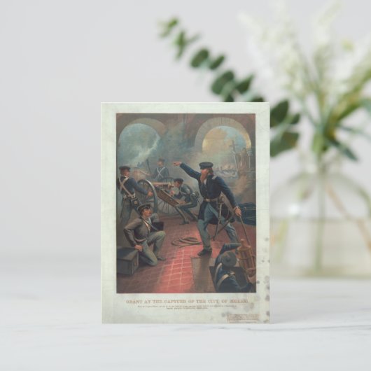 メキシコ市の捕獲に助成金 ポストカード (スタンド正面)