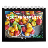 メキシコ市場2013年、CALANDER カレンダー (カバー)