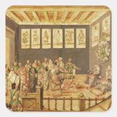 メキシコ征服 スクエアシール (正面)