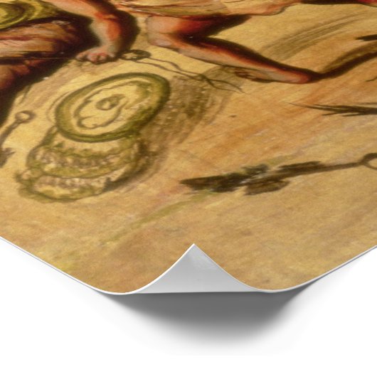 メキシコ征服:スペイン軍の撤退 ポスター (角)