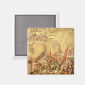 メキシコ征服：スペイン軍の撤退 マグネット (正面/裏面)