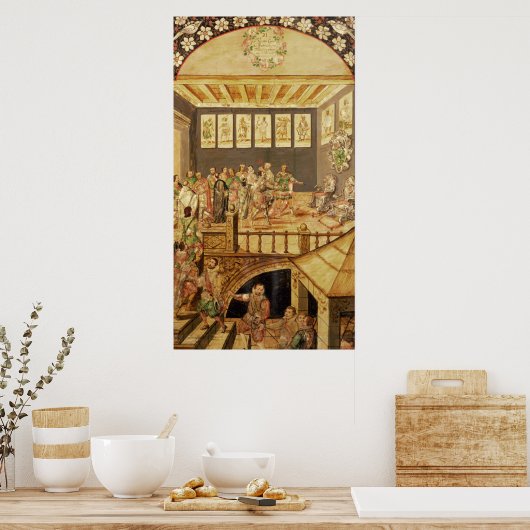 メキシコ征服 ポスター (キッチン)