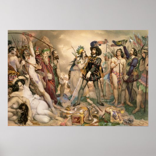 メキシコ征服 ポスター (正面)