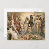 メキシコ征服 ポストカード (正面/裏面)