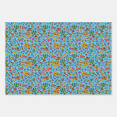 メキシコ手描きチンコ・デ・マヨをテーマにしたピニャータ ラッピングペーパーシート (正面3)