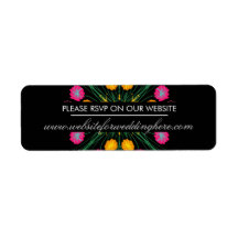 メキシコ手描きフローラスペインのサイトRSVP