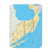 メキシコ政治地図 マグネット (縦)
