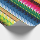 メキシコ敷物のカラフルな包装紙 ラッピングペーパー (角)