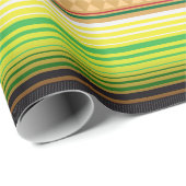 メキシコ敷物のカラフルな包装紙 ラッピングペーパー (ロールコーナー)