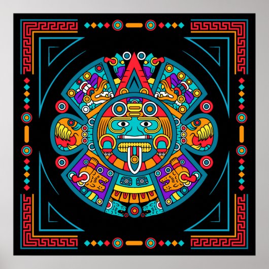 メキシコ文化芸術 ポスター (正面)