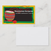 メキシコ料理によって飾られるボールの名刺 名刺 (正面/裏面)