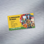 メキシコ料理のフード販売用カード マグネット名刺 (インサイチュ)