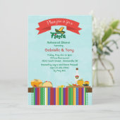 メキシコ料理の招待状 招待状 (スタンド正面)