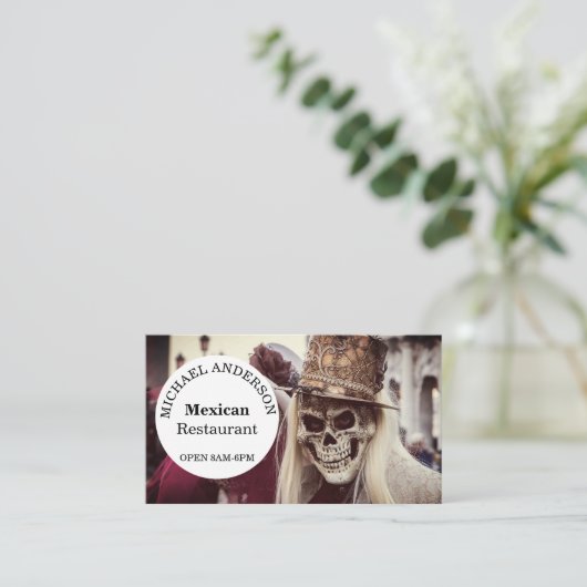 メキシコ料理の死んだレストランの日 名刺 (スタンド正面)