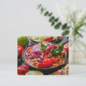 メキシコ料理はがき ポストカード (スタンド正面)