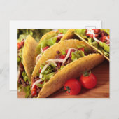 メキシコ料理はがき ポストカード (正面/裏面)