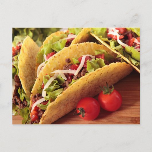 メキシコ料理はがき ポストカード (正面)