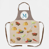 メキシコ料理カーヌ浅田タコマルガリータ エプロン (正面)