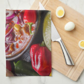 メキシコ料理キッチンタオル3 キッチンタオル (四つ折り)