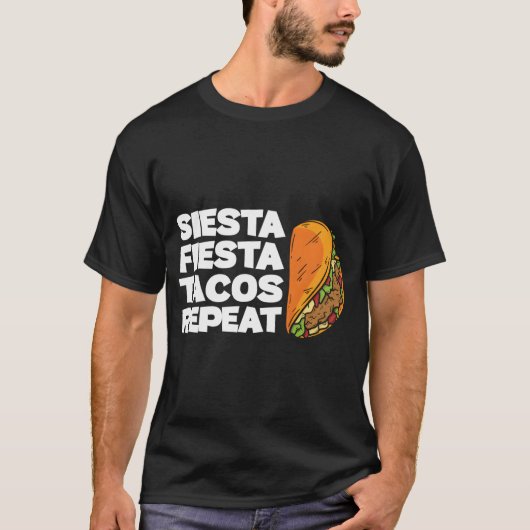 メキシコ料理タコスに連れて行く Tシャツ (正面)
