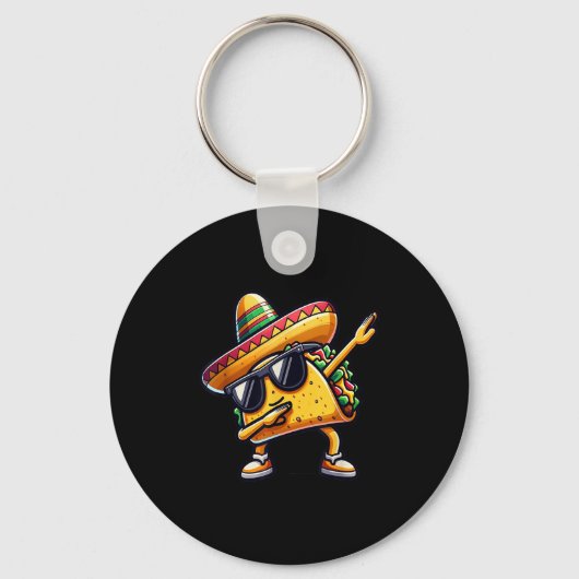 メキシコ料理ダビングタコ キーホルダー (正面)
