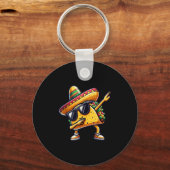 メキシコ料理ダビングタコ キーホルダー (正面)