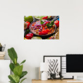 メキシコ料理ポスター3/3 ポスター (ホームオフィス)