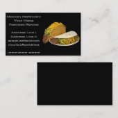 メキシコ料理店 名刺 (正面/裏面)