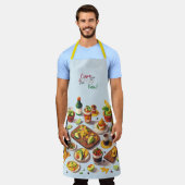 メキシコ料理 エプロン (着用した状態)