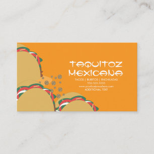 メキシコ料理 タコス メキシコ 名刺