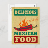 メキシコ料理 ポストカード (正面/裏面)